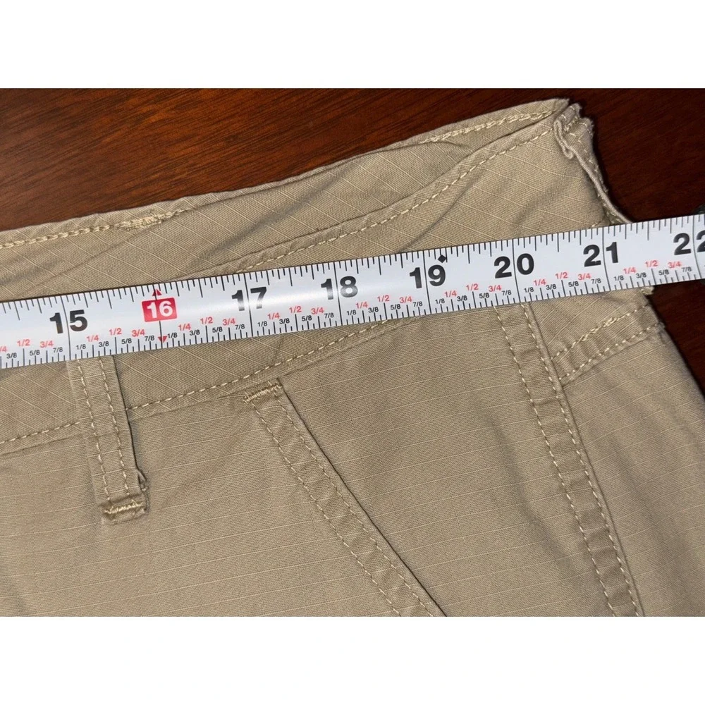 Wrangler Cargo Shorts Mens‎ 42 Tan Authentic Issue Ripstop Cotton Hiking Outdoor